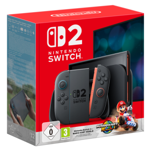 Nintendo Switch 2 Negra 256 GB + Mario Kart World - Consola portátil 7.9" táctil Wifi