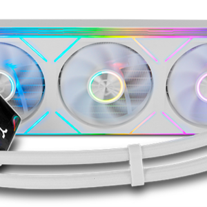 NOX Hummer M-360 LCD|Kit RL Magnético ARGB Blanco