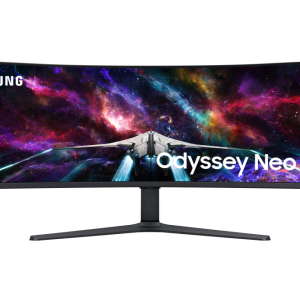 Samsung G95NC pantalla para PC 144,8 cm (57") 7680 x 2160 Pixeles Dual UHD LED Negro, Blanco
