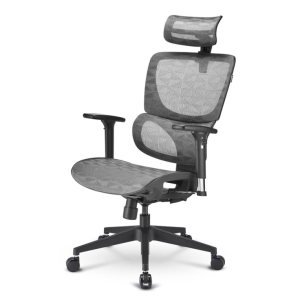 Sharkoon OfficePal C30M - Silla de Oficina con Asiento y Respaldo de Malla Transpirable