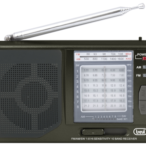 Trevi MB 728 Portátil Analógica en Negro - Radio Compacta y Fácil de Usar