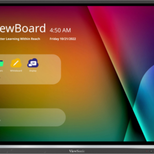 Viewsonic IFP5550-5 pizarra blanca interactiva 139,7 cm (55") 3840 x 2160 Pixeles Pantalla táctil Negro HDMI