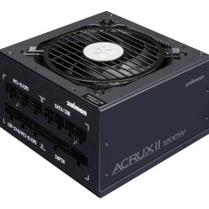 Zalman ACRUX II unidad de fuente de alimentación 1200 W 24-pin ATX ATX Negro