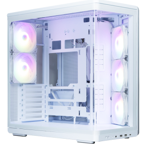 Zalman P60 WHITE carcasa de ordenador Midi Tower Blanco