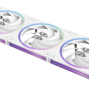 Zalman ZM-DF120 A3 WHITE sistema de refrigeración para ordenador Placa base Ventilador 12,4 cm Blanco 1 pieza(s)