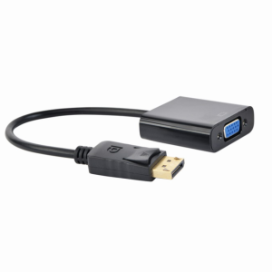 Gembird A-DPM-VGAF-02 adaptador de cable de vídeo 0,15 m VGA (D-Sub) DisplayPort Negro