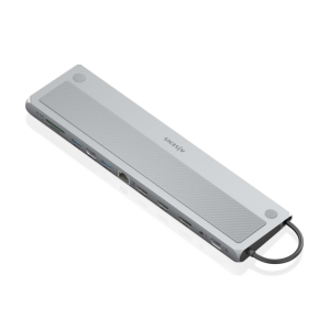 AISENS ASUC-12P020-GR Base para Portátil con Replicador de Puertos USB 3.2 Gen 1 Type-C