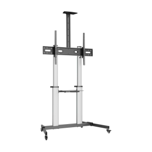 AISENS FT100TE-259 Soporte para TV hasta 2,54 m (100") en Negro y Plata