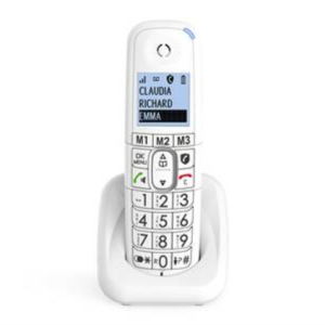 Alcatel XL785 Teléfono DECT y Analógico Blanco con Identificador de Llamadas