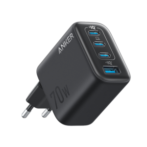 Anker A121C Universal Negro Corriente alterna Carga rápida Interior