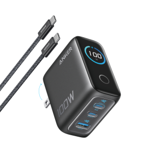 Anker B121B Universal Negro Corriente alterna Carga rápida Interior