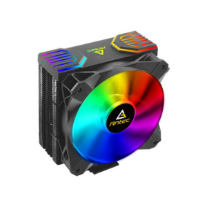 Antec FrigusAir 400 ARGB Conjunto de chips Refrigerador de aire 12 cm Negro 1 pieza(s)