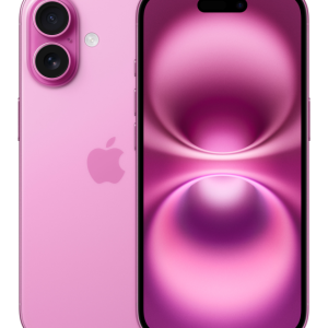 Apple iPhone 16 15,5 cm (6.1") SIM doble iOS 18 5G USB Tipo C 128 GB Rosa