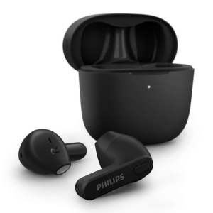 Auriculares Inalámbricos Philips 2000 Series TAT2236BK Bluetooth Negro para Música y Llamadas