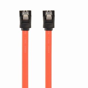 Gembird CC-SATAM-DATA cable de SATA 0,5 m Negro, Rojo