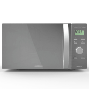 Cecotec 01544 Microondas Plata con Grill 30L y 1000W de Potencia