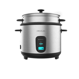 Cecotec 03104 Arrocera 1,8 L 700 W Acero Inoxidable – Cocina Rápida y Eficiente
