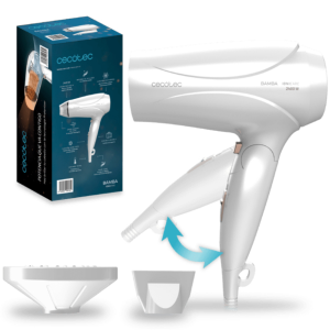 Cecotec 04743 Secador de Pelo 2400 W Blanco Profesional y Potente