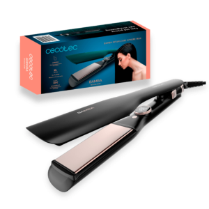 Cecotec Bamba RitualCare Sphere Max Plancha de Pelo Negra con Cable de 1,8 m
