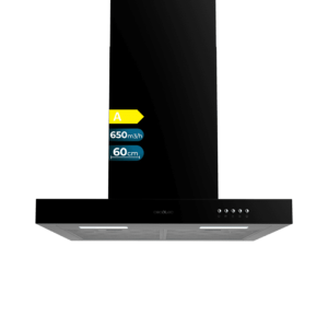 Cecotec Bolero Flux TM 606500 Ventilador de Pared Negro 650 m³/h