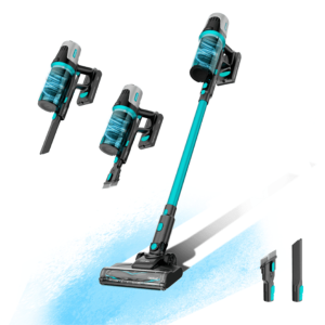 Cecotec Conga Rockstar 1500 Horizon Genesis XL Aspiradora Escoba Sin Bolsa Negro Azul