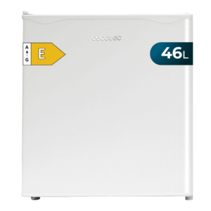 Cecotec GrandCooler 20000 L SilentCompress White - Frigorífico Independiente 46L Blanco