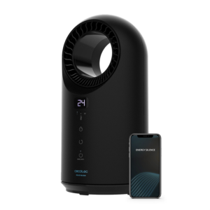 Cecotec ReadyWarm 8400 Ventilador Eléctrico Bladeless Negro 1500 W Conectado