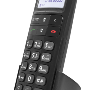 Doro MAGNA 2000 Teléfono DECT Negro con Identificador de Llamadas