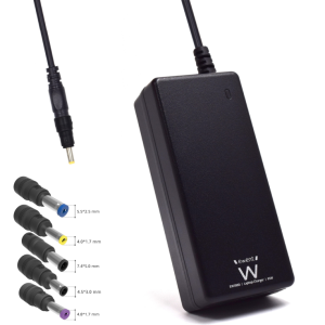 Ewent EW3898 Adaptador e Inversor de Corriente Interior 65 W Negro, Compacto y Eficiente