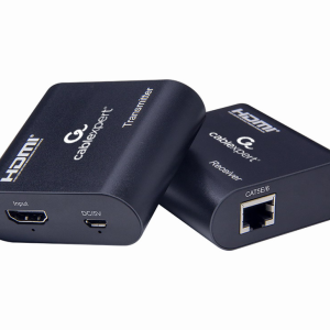 Gembird DEX-HDMI-03 extensor audio/video Negro
