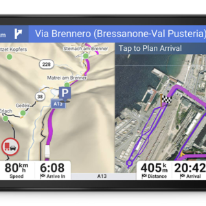 Garmin dezl LGV820 navegador Fijo 20,3 cm (8") TFT Pantalla táctil 405 g Negro