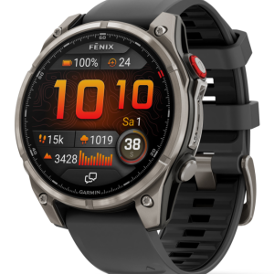 Garmin fenix 8 Pro 3,56 cm (1.4") AMOLED 47 mm Digital 454 x 454 Pixeles Pantalla táctil Grafito, Titanio Wifi GPS (satélite)