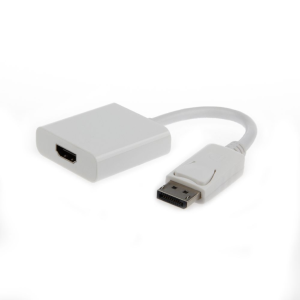Gembird Adaptador Cable Vídeo DisplayPort a HDMI Tipo A 0,1m Blanco