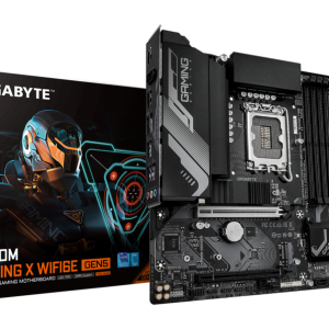 GIGABYTE B760M GAMING X WIFI6E GEN5 - Placa Base DDR5 para Intel 14ª Gen con Wi-Fi 6E
