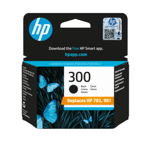 HP Cartucho de tinta original 300 negro - Calidad y rendimiento garantizados