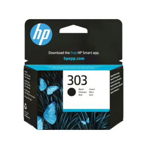 HP Cartucho de tinta Original 303 negro – Calidad y rendimiento garantizados