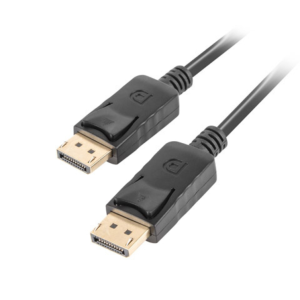 Lanberg CA-DPDP-10CC-0005-BK cable DisplayPort 0,5 m Negro