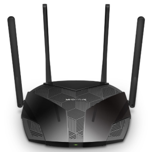 Mercusys MR80X router inalámbrico Gigabit Ethernet Doble banda (2,4 GHz / 5 GHz) Negro