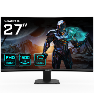 Monitor Curvo GIGABYTE GS27FC 27" FHD 180Hz 1ms FreeSync HDR