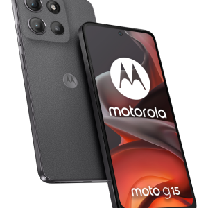 Motorola moto g15 17,1 cm (6.72") SIM doble Android 15 4G USB Tipo C 8 GB 256 GB 5200 mAh Gris