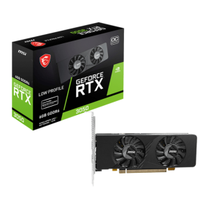 MSI GEFORCE RTX 3050 LP E 6G OC tarjeta gráfica NVIDIA 6 GB GDDR6