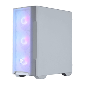 MSI MAG Forge M100R Midi Tower Transparente, Blanco