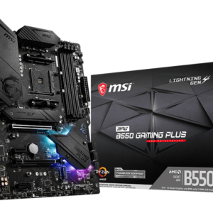 MSI MPG B550 Gaming Plus AMD B550 Zócalo AM4 ATX
