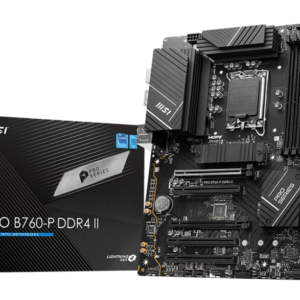 MSI PRO B760-P DDR4 II placa base Intel B760 LGA 1700 ATX