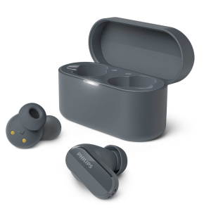 Philips TAT3508BK/00 Auriculares True Wireless Bluetooth Negro - Sonido Claro y Llamadas Nítidas