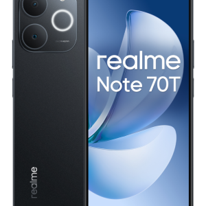 realme Note 70T 17,1 cm (6.74") SIM doble Android 15 4G USB Tipo C 4 GB 256 GB 6000 mAh Negro