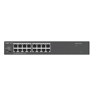 Ruijie Networks RG-ES116G-L switch No administrado L2 Gigabit Ethernet (10/100/1000) Negro