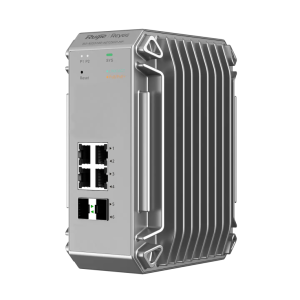 Ruijie Networks RG-NIS3100-4GT2SFP-HP switch Gestionado L2 Gigabit Ethernet (10/100/1000) Energía sobre Ethernet (PoE) Gris