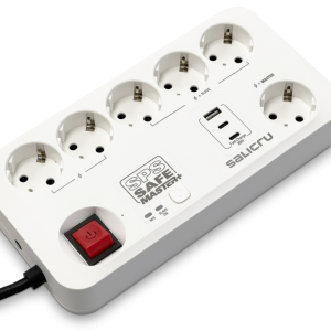 Salicru SPS SAFE MASTER+ Blanco 6 salidas AC 230 V 1,4 m
