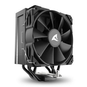 Sharkoon A40 Refrigerador de Aire para Procesador 12 cm Negro – Alto Rendimiento y Silencioso